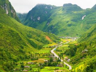 Landskab i Ha Giang