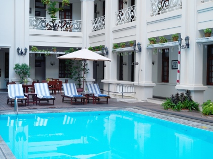 Swimming Pool at Grand Hotel Saigon