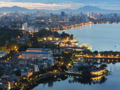 West Lake i Hanoi