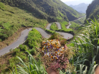 Happy Road (4C National Highway) in Ha Giang