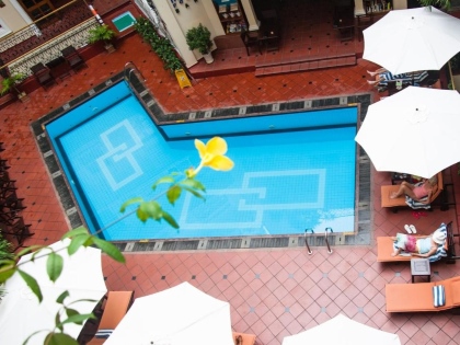 Swimming Pool at Majestic Hotel
