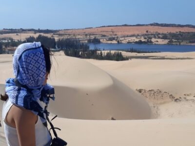 Endless sand dune in Mui Ne