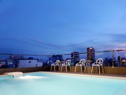 Swimming Pool at Prague Hotel Saigon