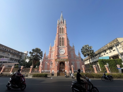 Tan Dinh Church (Pink Church) - One of the most attractive place for tourists