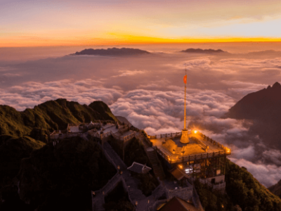 Fansipan is known as roof of Indochina