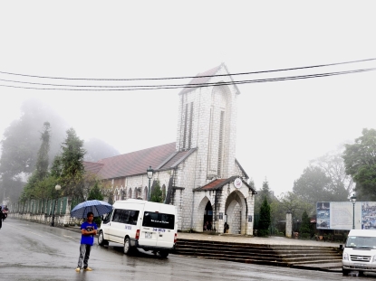 Sapa Stone Church - Symbol of Sapa Town
