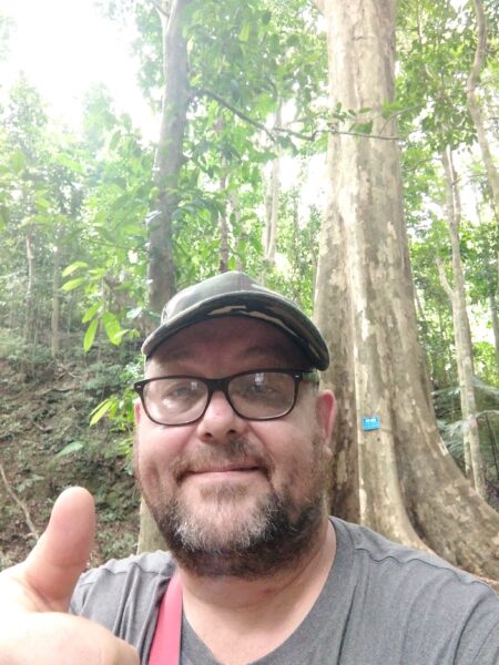 Thomas i nationalpark på grænsen til Laos og Cambodia 