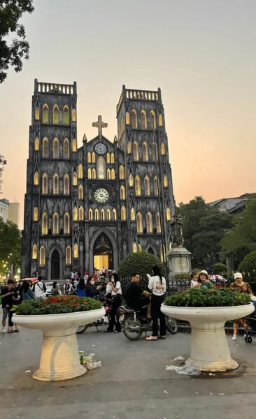 Sankt Josefs Katedral i Hanoi, Vietnam