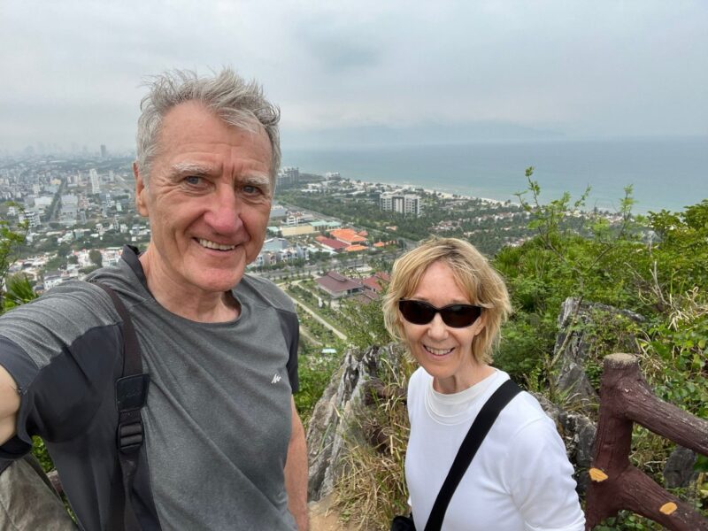 Toppen af et af de mange trekking punkter i Vietnam.