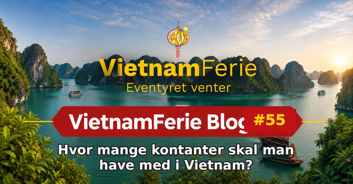 VietnamFerie Blog #55 – Hvor mange kontanter skal man have med i Vietnam?