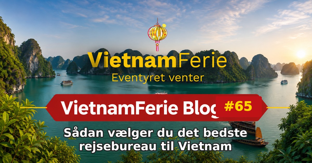 VietnamFerie Blog #65 – Sådan vælger du det bedste rejsebureau til Vietnam